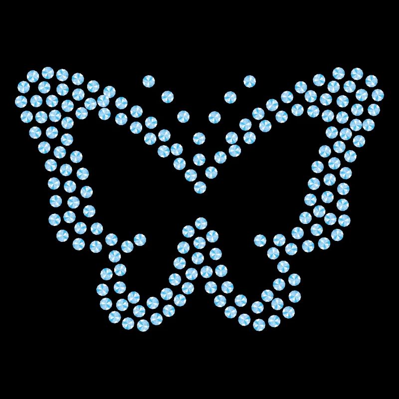 Diamond Butterfly Blue