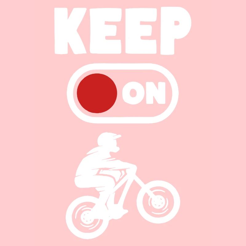 Ebike Keep on Biking Biker Bicycle E-Bike