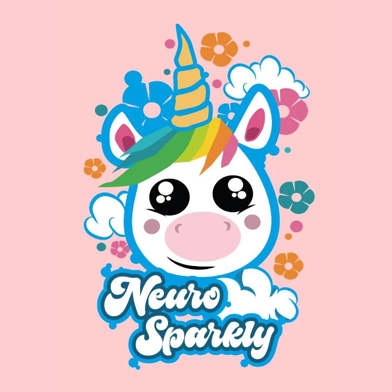 Neuro Sparkly Süßes Einhorn