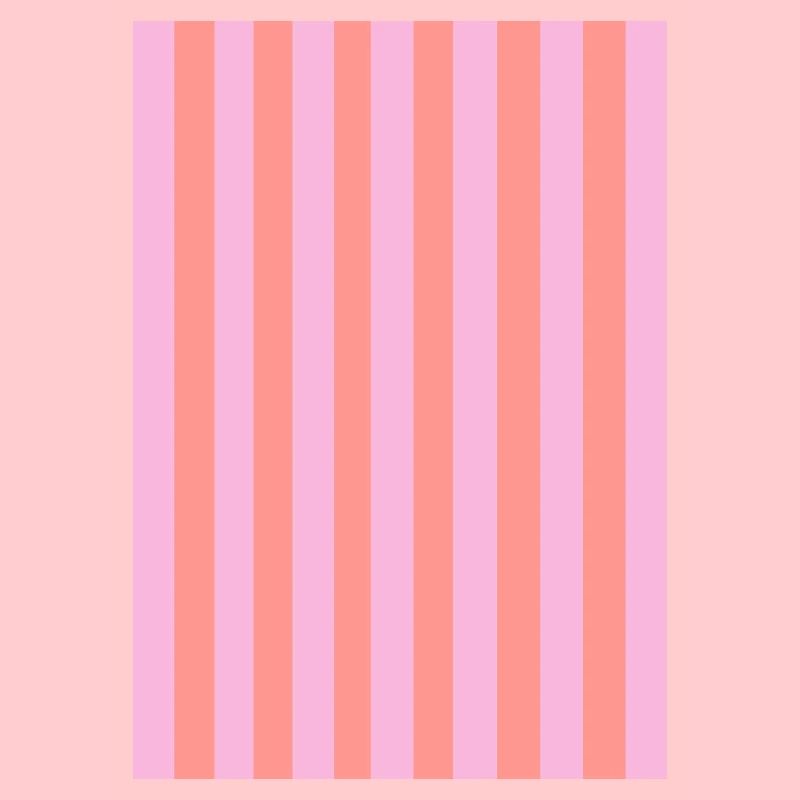 Stripes - Pink Red Customizable
