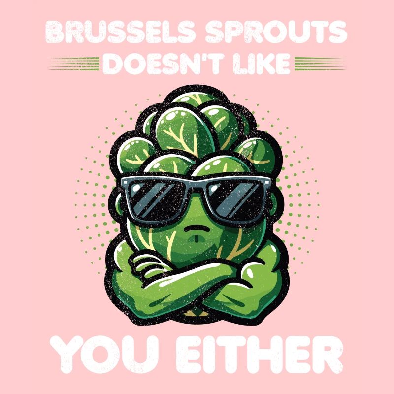 Brussels Sprouts Lover Funny Vegetable