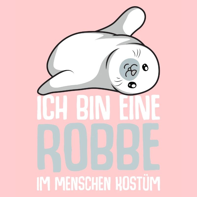 Robbe Seehund Seelöwe Robben Mädchen