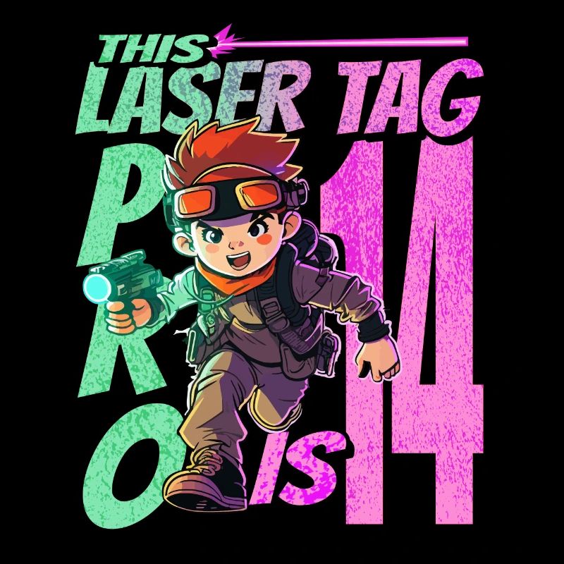 Finally 14 years old – Lasertag birthday