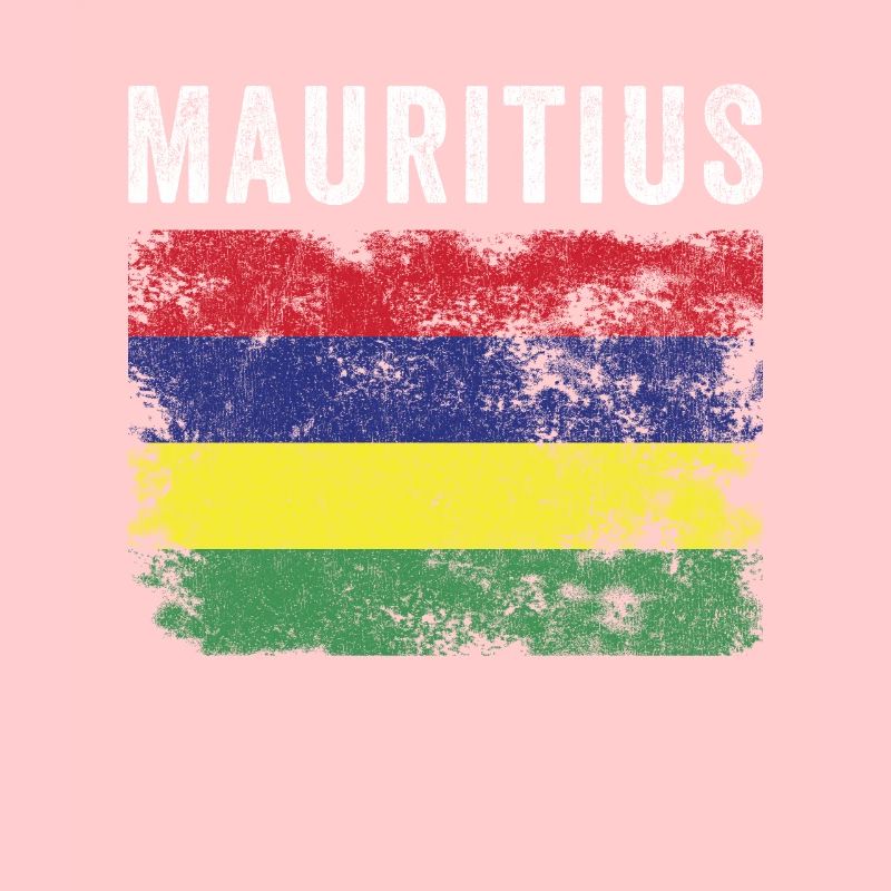 Mauritius Flagge Distressed Mauritian Flagge