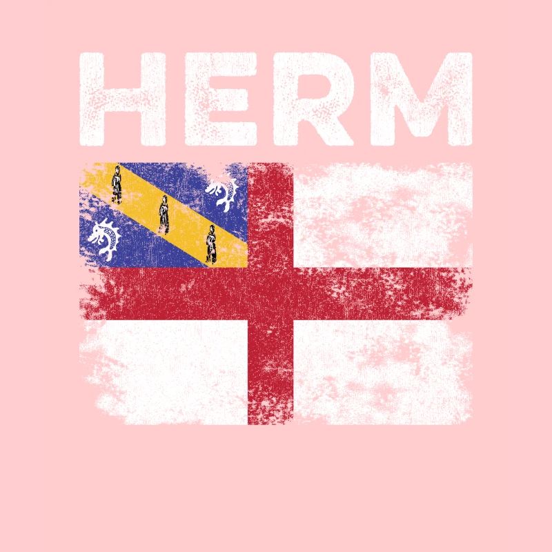 Drapeau Herm en détresse - Herm Flag