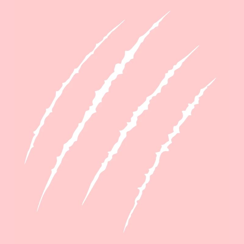 Claw marks