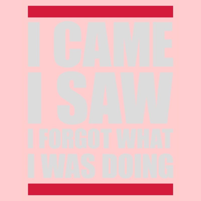 I came saw forget