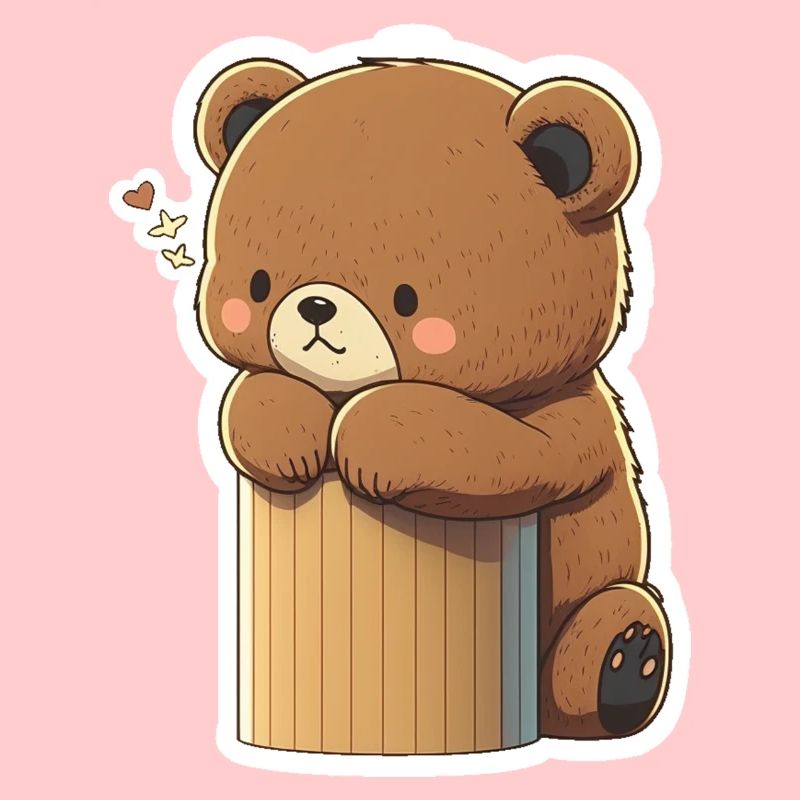 Mignon Chibi Bear, Bébé Ours