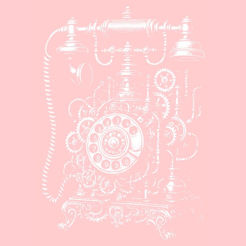 Téléphone à numérotation steampunk