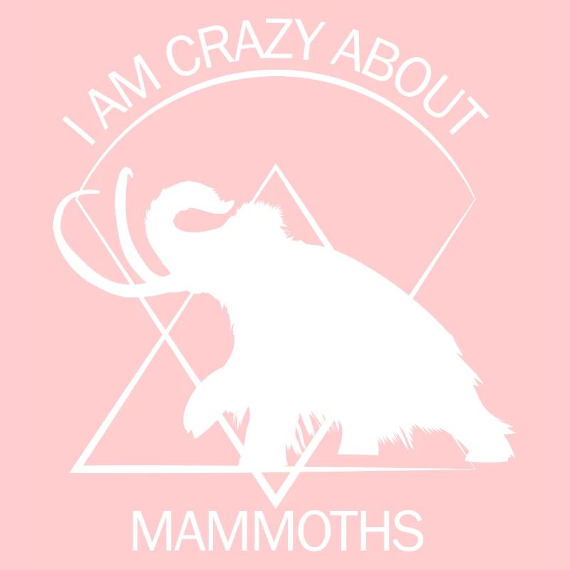 Lustiges Mammut Steinzeit Eiszeit Design Urzeit