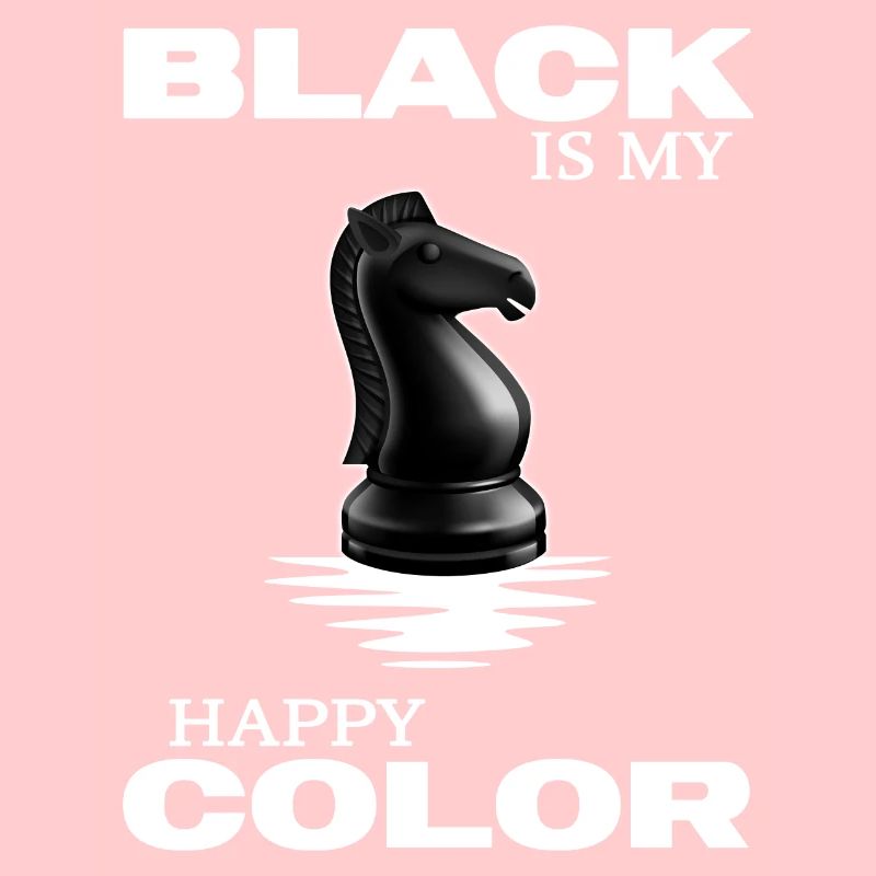 échecs, le noir est ma couleur heureuse juneteenth