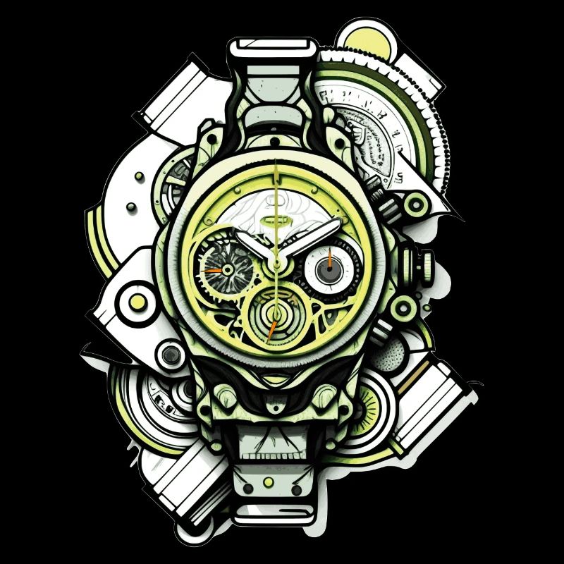 Uhr als Automatic oder Handaufzug für Vintage Fans