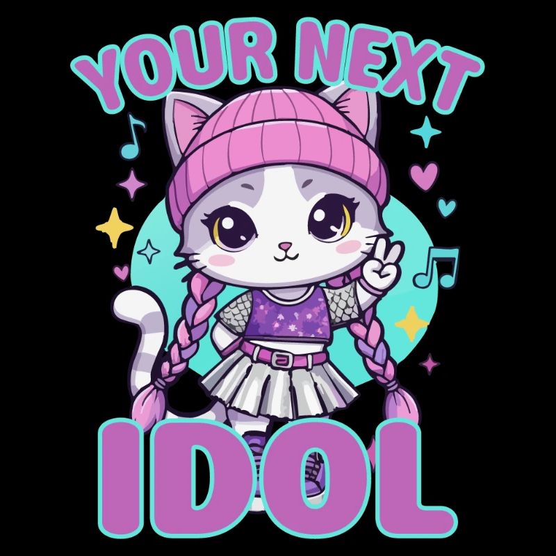 Dein Nächster Idol K-Pop Kätzchen
