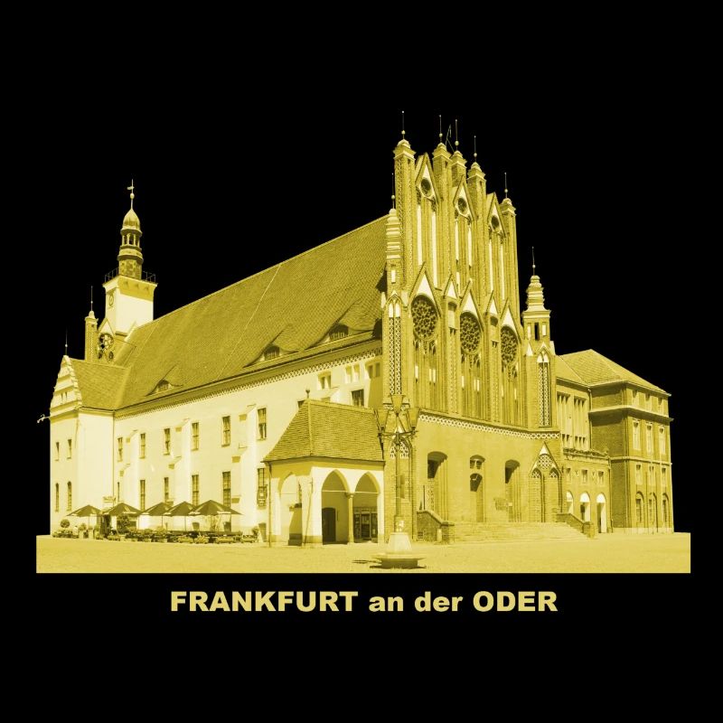 Frankfurt Oder Rathaus Brandenburg Gotik