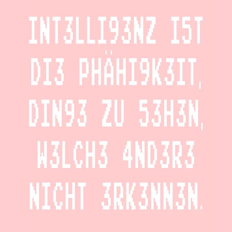 Intelligence is the ability