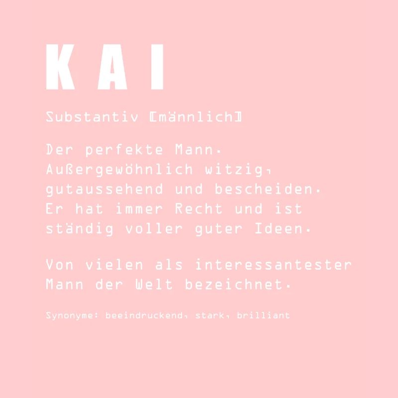 Kai Name Design