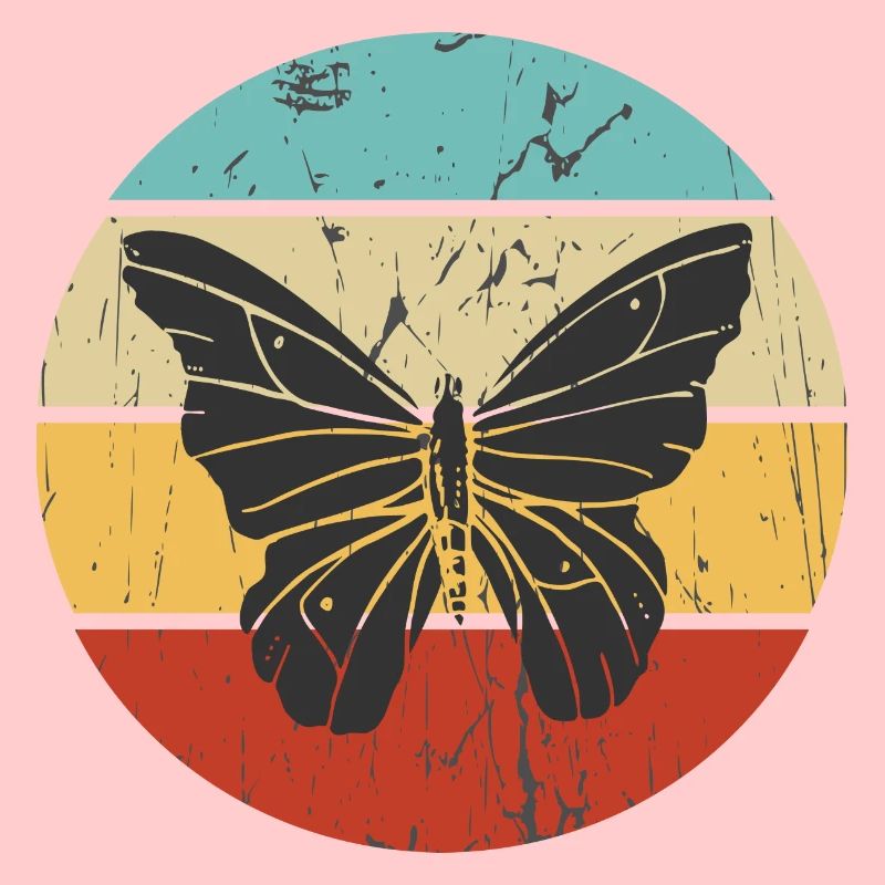 Conception de papillon Vinntage
