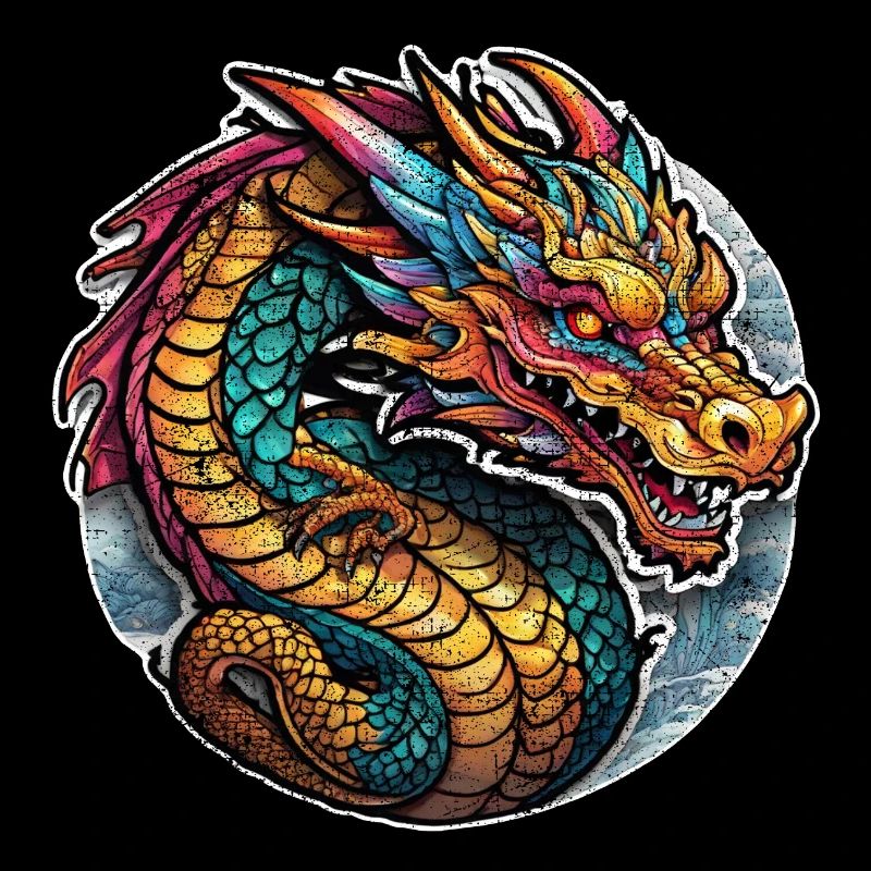 Asiatischer Drache - Japan - Chinesisch