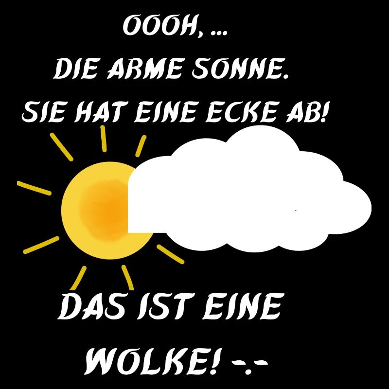 "Die Sonne mit der Ecke" -Shirt