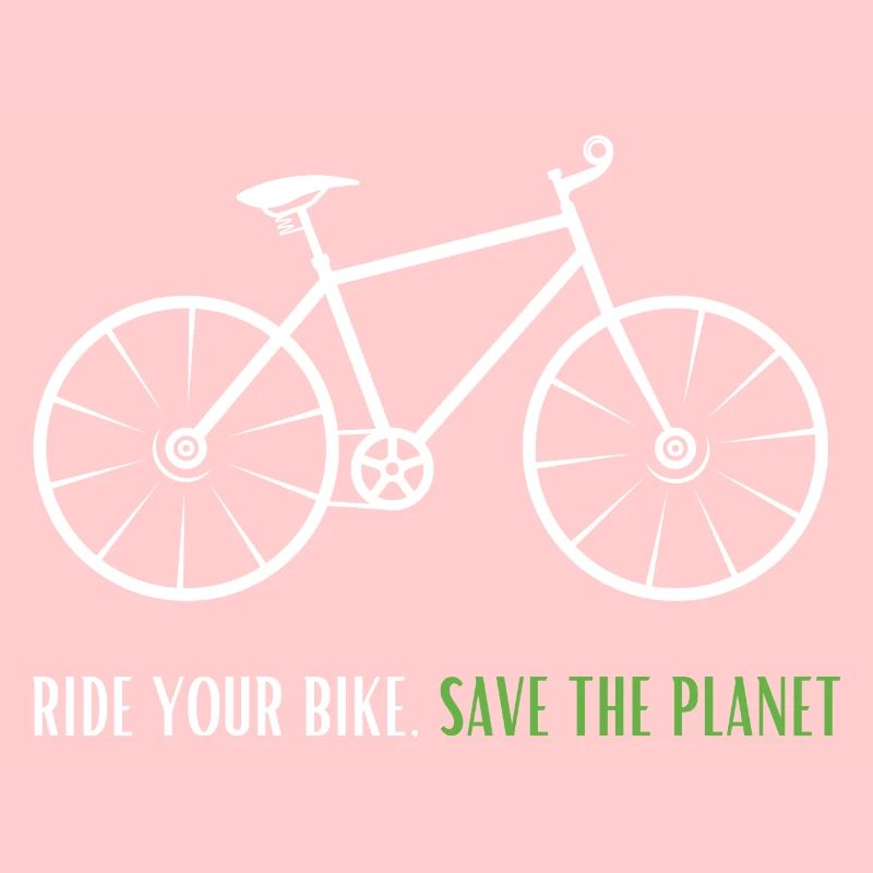 Bicycle Environment Protection - Save The Planet Gift