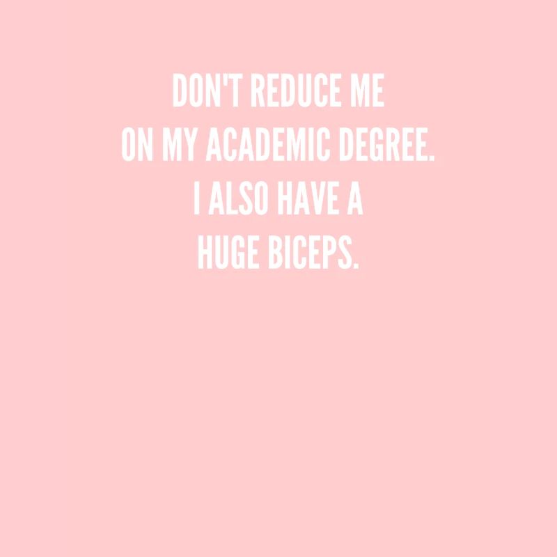 Academics with big biceps