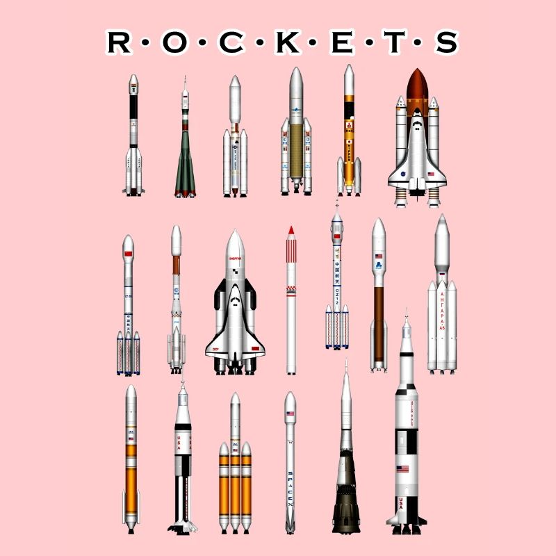 Super fusées spatiales