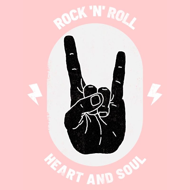 Rock 'N' Roll Devil Horns Metal Fork Rock Geschenk
