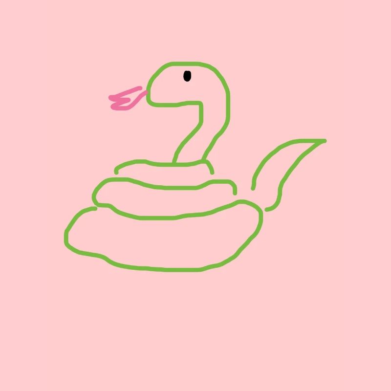 Schlangen Pullover für Kind