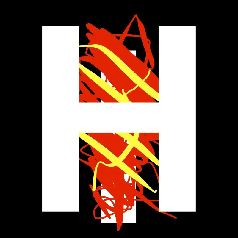 Burning helipad