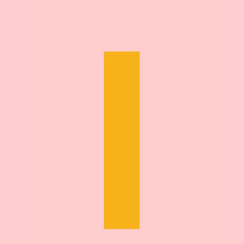 Orange Stroke Through The Middle Shirt
