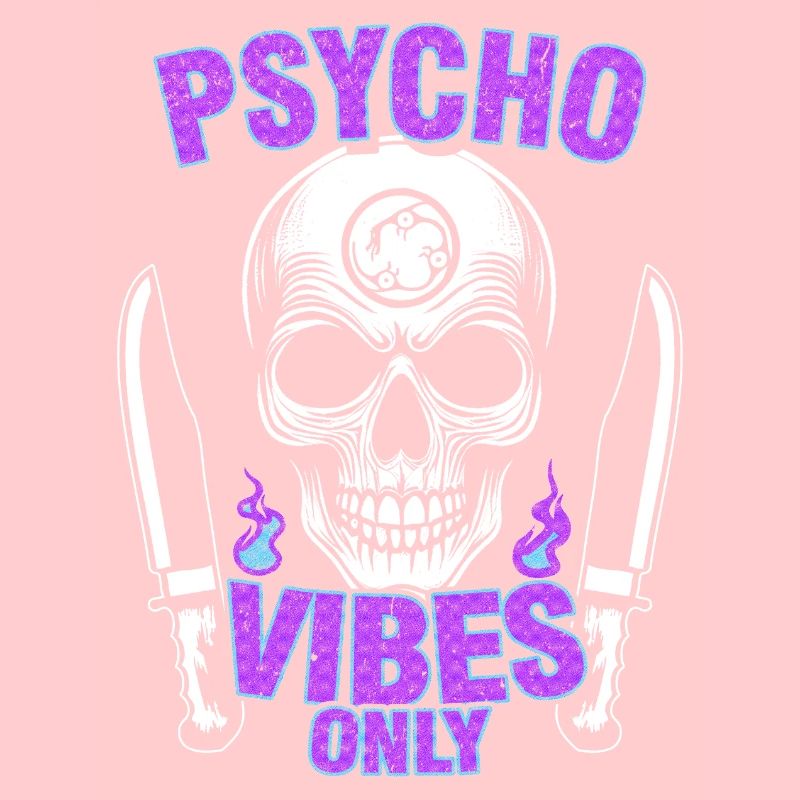 Psycho Vibes Schädel