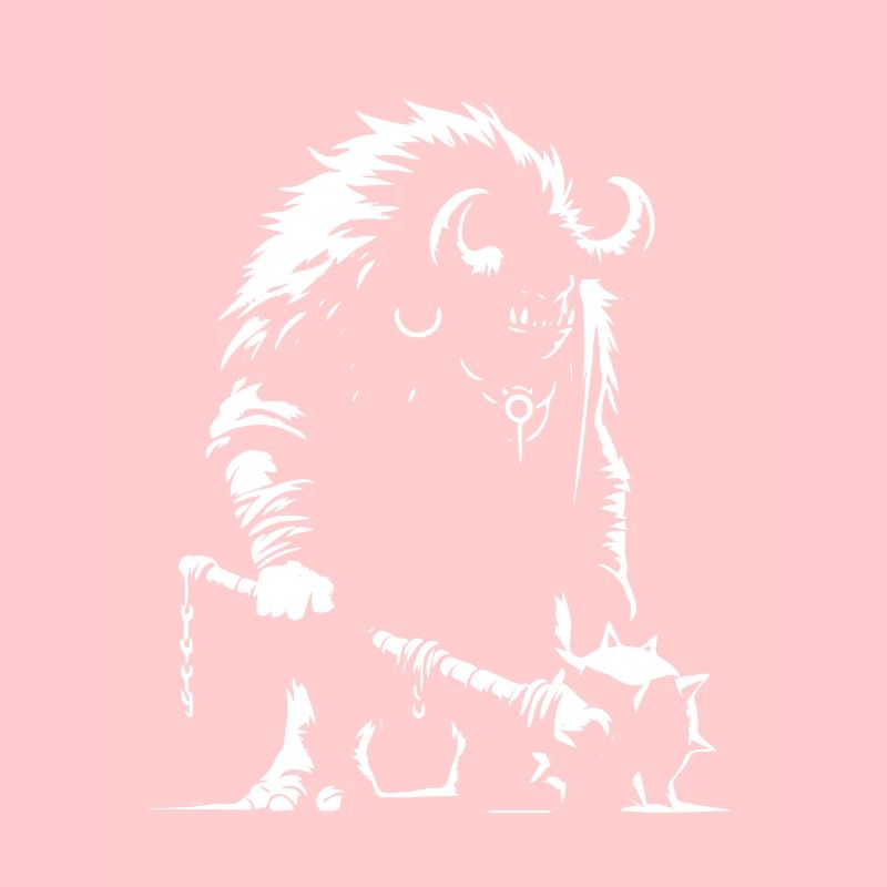 Conception de silhouettes d’orcs, d’ogres et de dangereux
