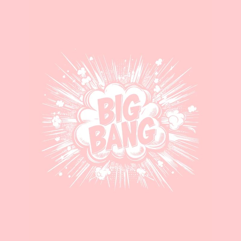 Urknall Outfit - Comic-Explosion im Design