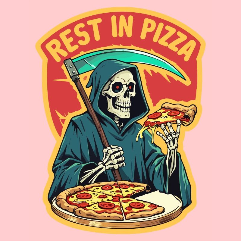 Ruhe in der Pizza