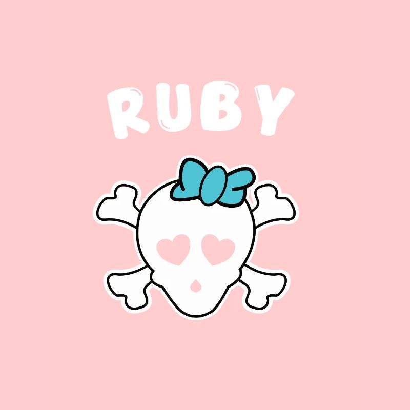 Design Pirate Ruby pour les filles et les femmes