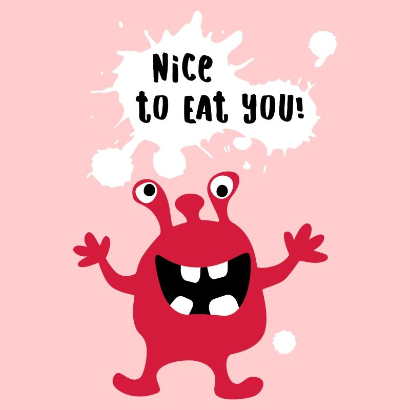 Monster coole Comics Quotes lustig Fun
