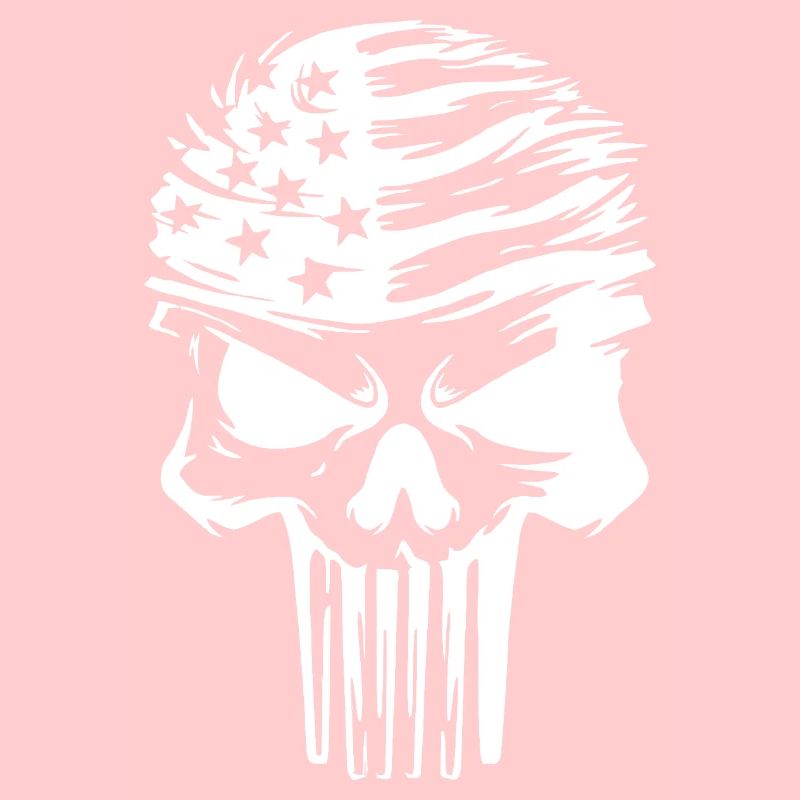 Conception graphique de crâne étoilé