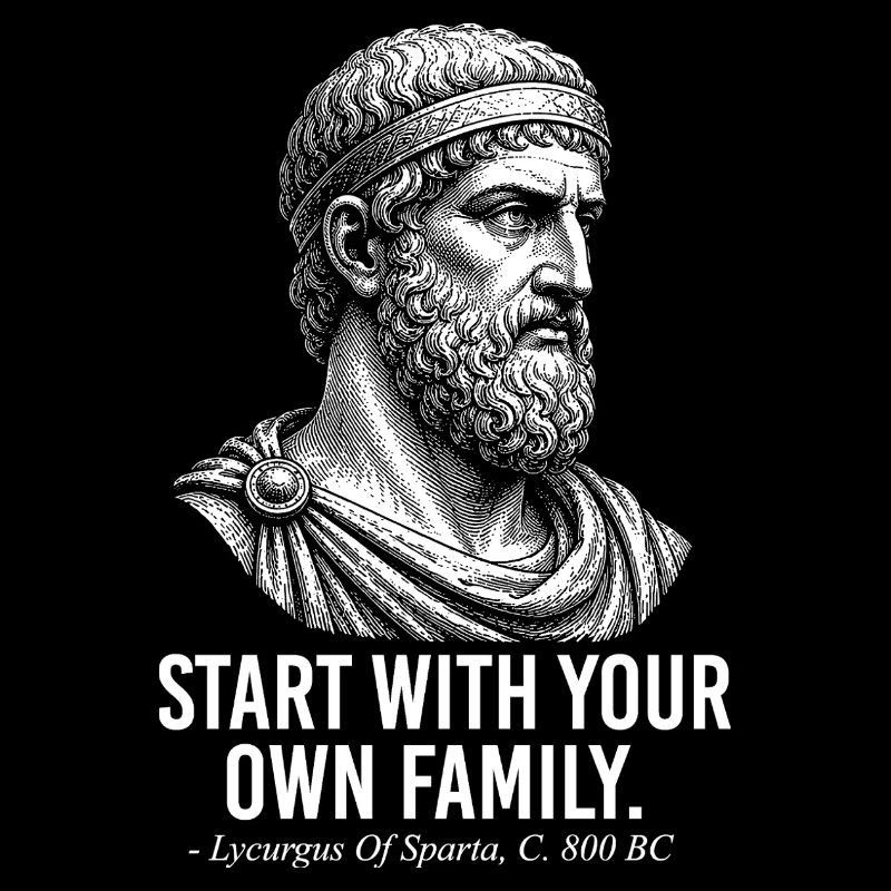 Beginnen Sie mit Ihrer eigenen Familiengeschichte von Sparta
