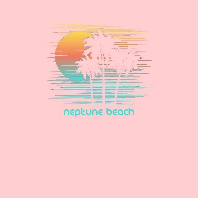 Neptune Beach Floride Vacances souvenirs élégantes