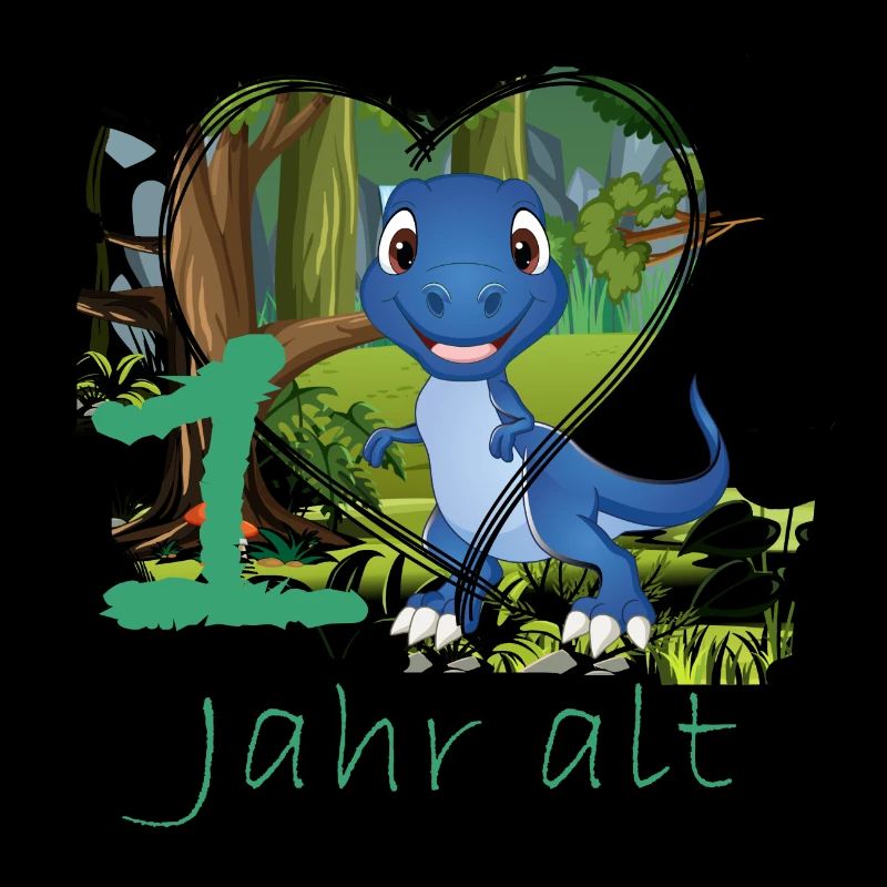 T-Rex im Urwald 1 Jahr alt