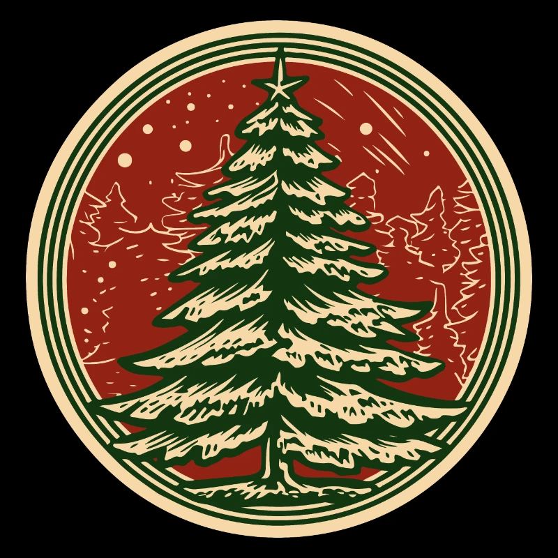 Festive Christmas Tree