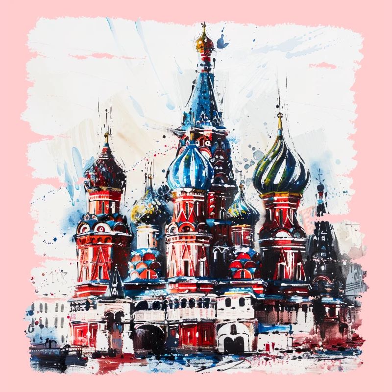 Die Basilius-Kathedrale, ein berühmtes Wahrzeichen