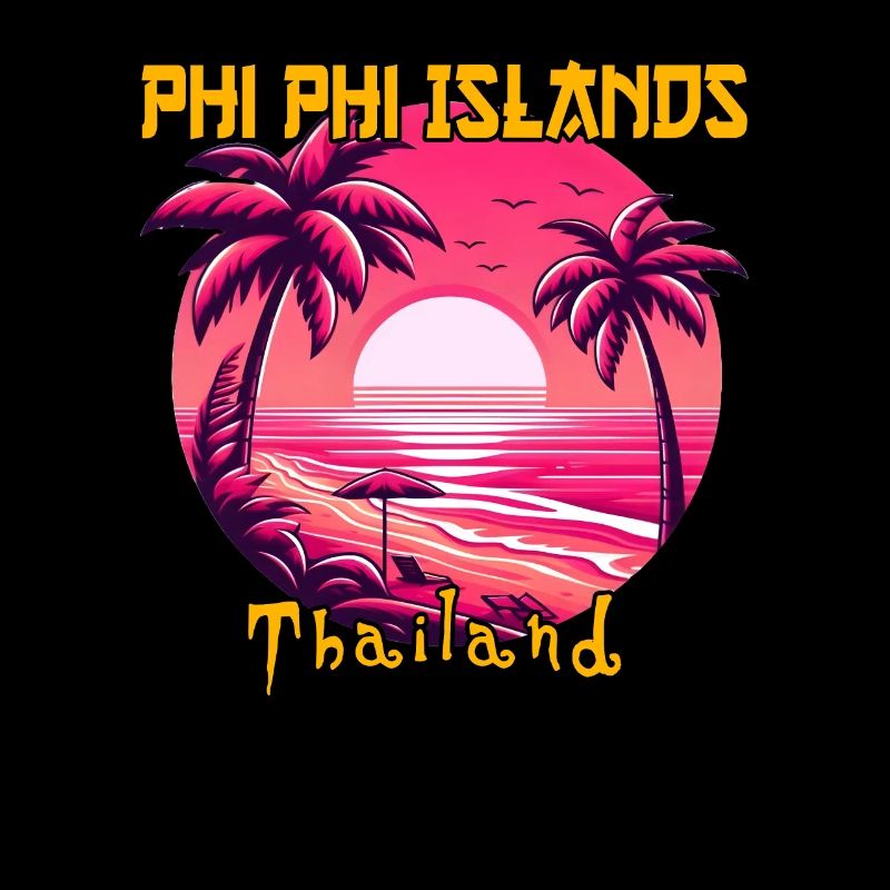 Sunset on Phi Phi Islands