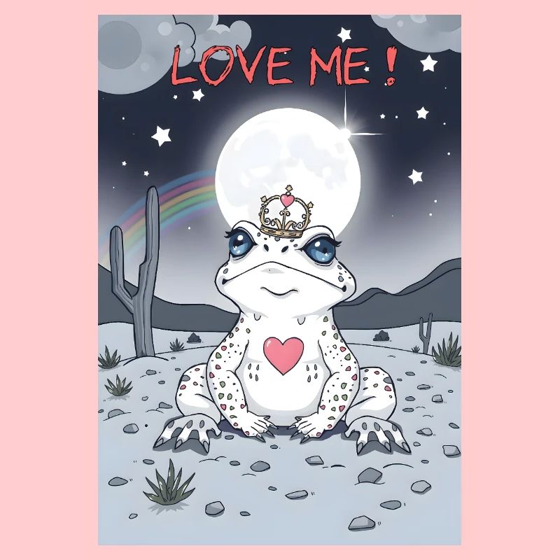 Aimez-moi! Crapaud n°1