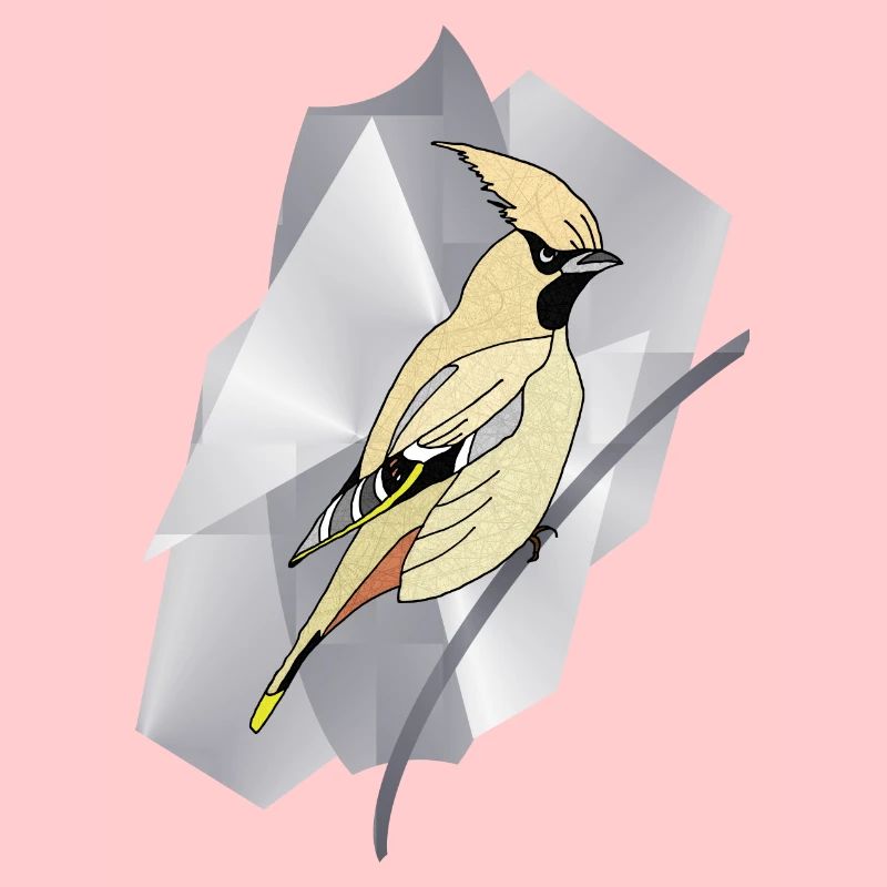 Der Vogel des Waxwing