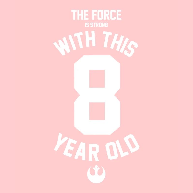 Force Is Strong With This 8 Year Old Rebel Logo