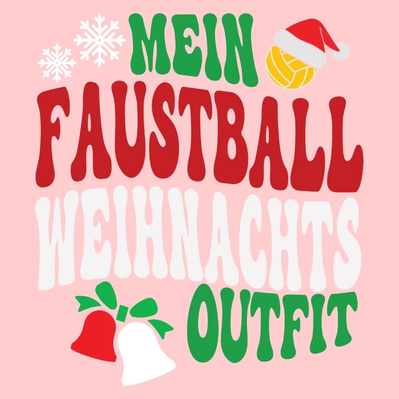 Faustball Weihnachten Outfit Faustballspieler XMAS