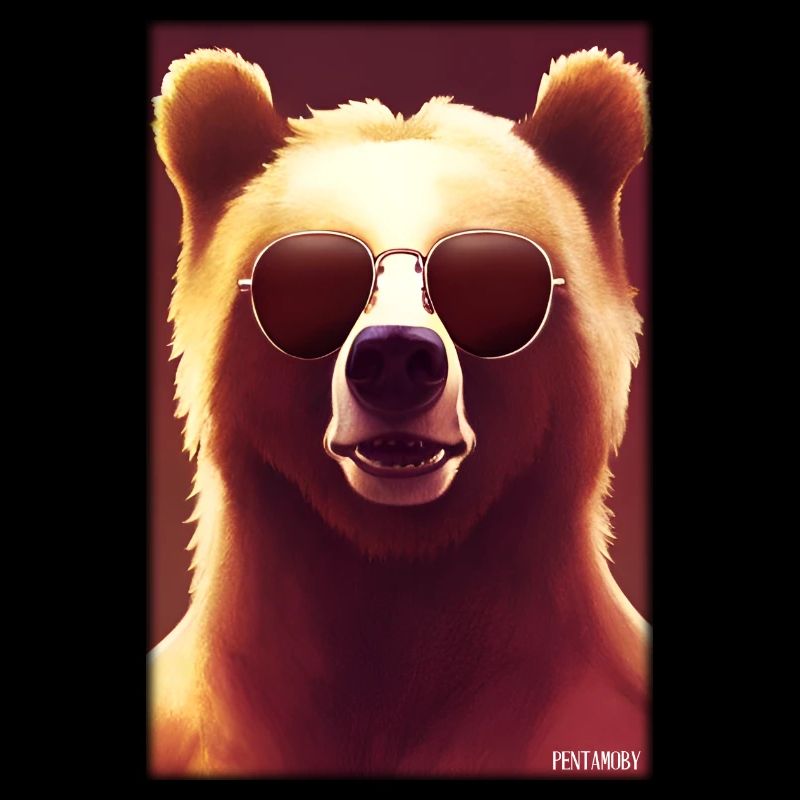 Bear Sunglasses Wildlife Forest Animals Wilderness
