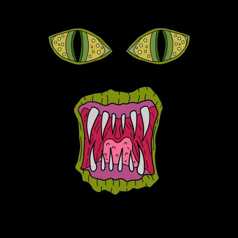 Visage de monstre #1