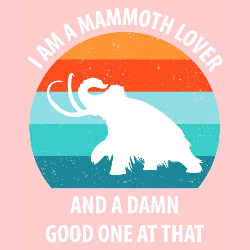 Lustiges Mammut Steinzeit Eiszeit Design Urzeit